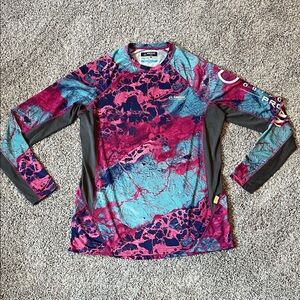 Magellan Outdoors Pro Angler Vibrant Pink and Blue Top